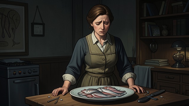 A Dish Left Behind from "Winter in Sokcho". A Dish Left Behind A careful preparation The narrator prepares Fugu sashimi for Yan Kerrand, carefully removing dangerous organs and arranging delicate slices…