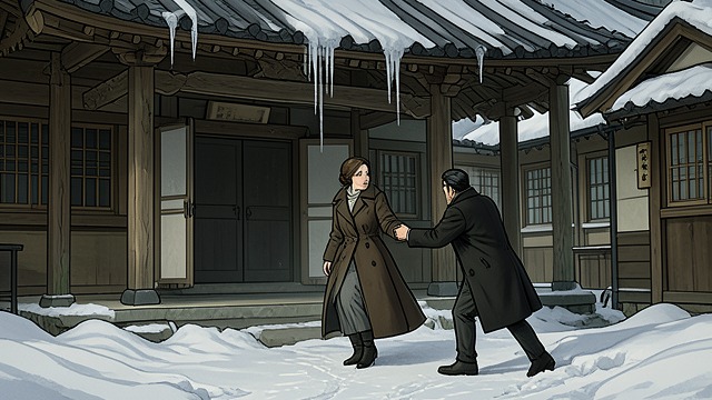 The Endless Winter from "Winter in Sokcho". The Endless Winter Naming the danger At Naksan Temple, the narrator explains that the border remains active in their lives despite tourism and development.