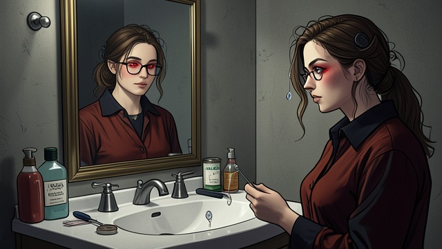 Failed Contact Lenses from "Winter in Sokcho". Failed Contact Lenses Trying to change her appearance The narrator buys contact lenses and attempts to wear them before meeting Yan Kerrand.