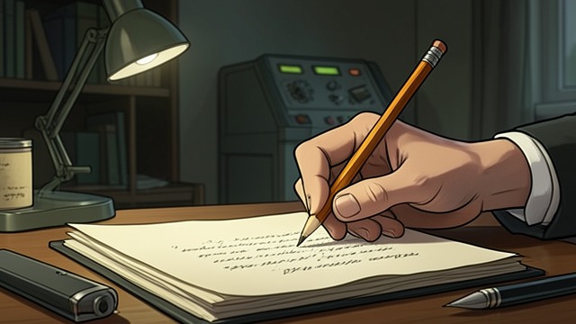 A Drawing Before Its First Mark from "Winter in Sokcho". A Drawing Before Its First Mark Hesitation on the page The narrator later watches Yan Kerrand position a pencil above the paper, moving it back and forth…