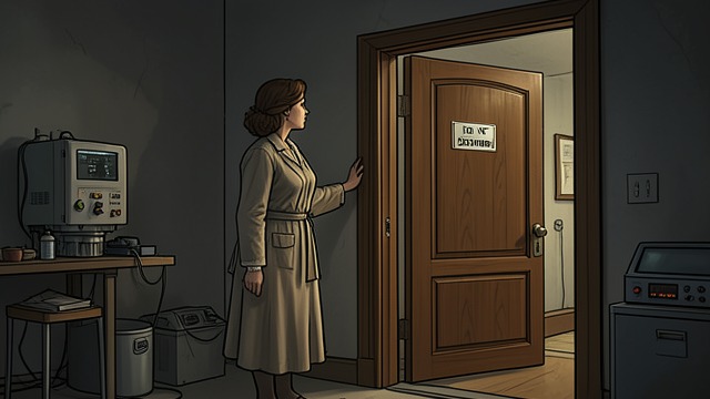 The Closed Door from "Winter in Sokcho". The Closed Door Withdrawal After Jun-oh leaves again, Yan Kerrand stays in his room for days with a Do Not Disturb sign on the door.