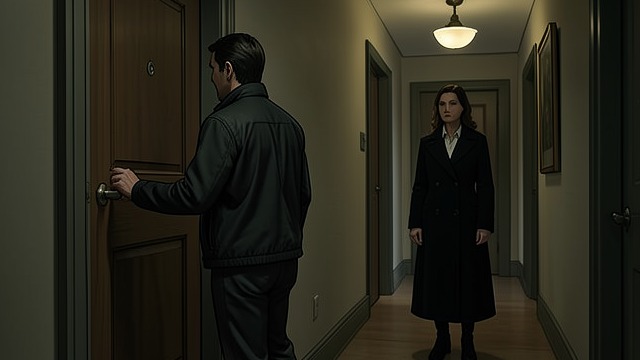 The Doorway Refusal from "Winter in Sokcho". The Doorway Refusal Asking to see The narrator knocks on Yan Kerrand’s door and asks to look at the drawings.