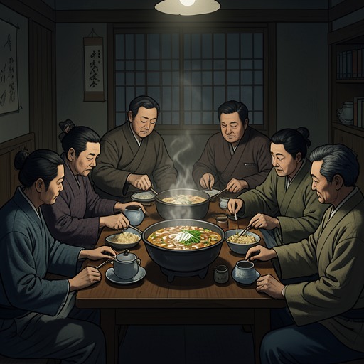 The Family Seollal from "Winter in Sokcho". This flow follows the narrator through holiday preparations and a family gathering that turns expectations about food, appearance, and marriage into pressure.