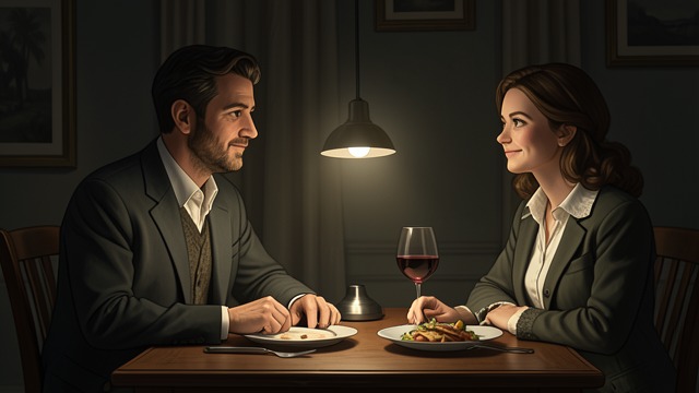 A Reunion Imagined from "All the Old Knives". A Reunion Imagined Anticipation Henry imagines the dinner as a meeting that may revive emotional closeness.