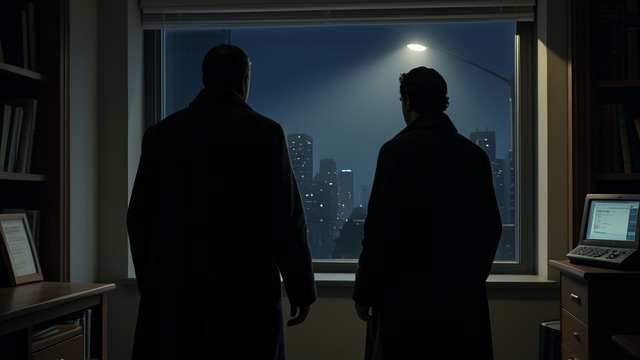 An Unspoken Endgame from "All the Old Knives". An Unspoken Endgame Calculation Henry tells Victor that he wants to close the old inquiry but knows that an accusation cannot lead to an ordinary prosecution.