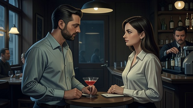 The Reunion from "All the Old Knives". The Reunion Encounter Henry arrives early at Rendez-vous Restaurant and discovers that the restaurant cannot serve his anticipated martini.