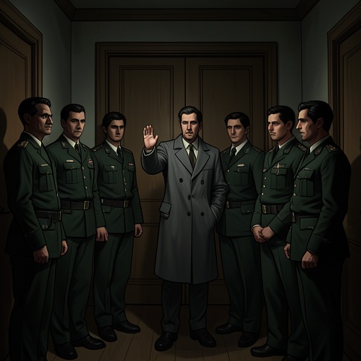 The Vienna Station Under Pressure from "All the Old Knives". The station’s personnel struggle to cooperate as fear, hierarchy, and institutional mistrust prevent a clear response to the hijacking.