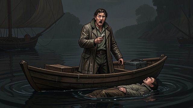 The Fall Guy Survives from "Bloodhounds". The Fall Guy Survives A target chosen in advance Jones admits that he selected Milo as the person who would discover the stolen stamp.