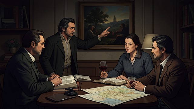 The Real Crime Proposal from "Bloodhounds". The Real Crime Proposal Fiction meets the headlines Miss Chilmark proposes that members use their experience with detective stories to discuss the real Penny…