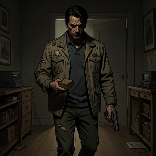 Gilbert Jones’s Escalation from "Bloodhounds". This flow follows Jones from a wounded former club member to the planner of a theft, killer of two men, and arrested author of the entire scheme.