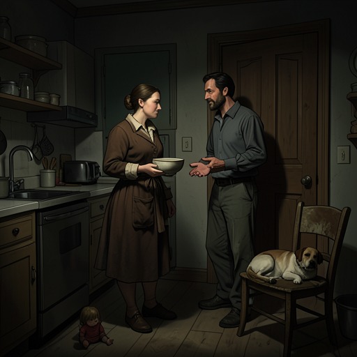 Shirley-Ann and Bert from "Bloodhounds". This flow traces Shirley-Ann and Bert’s affectionate domestic partnership, including how Bert’s practical reasoning shapes her response to the crimes.