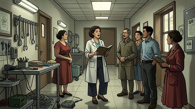 A Future Made by Care from "Los renglones torcidos de Dios". Creating a Livable World Beyond diagnosis Alice imagines teaching, improving the workshops, and helping residents communicate.