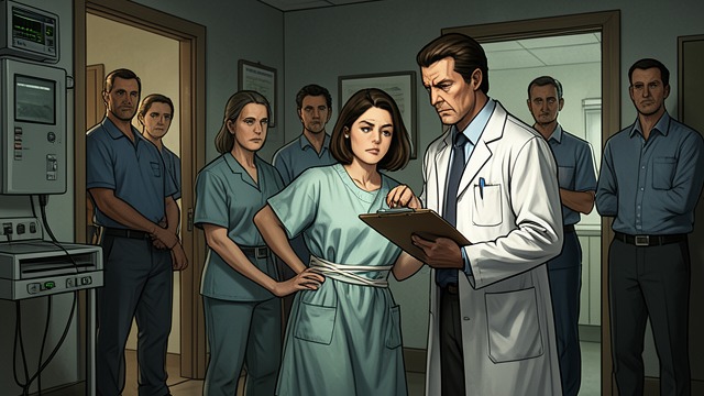 The Confrontation from "Los renglones torcidos de Dios". A Partnership Denied Competing versions Alice asserts that Alvar arranged her undercover admission and then abandoned her.