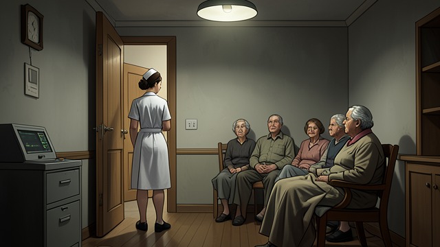 A Possible New Vocation from "Los renglones torcidos de Dios". A Future in Service Looking back at care Once released, Alice thinks about the staff who care for residents and the people she left behind.