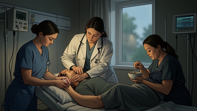 Human Errors and Human Care from "Los renglones torcidos de Dios". Repair Through Attention Practical compassion Alice helps wash, feed, and comfort residents whose needs can be physically overwhelming.