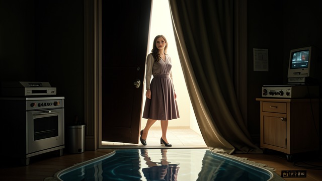 The Iron Curtain Within from "Los renglones torcidos de Dios". A Thought Cannot Pass Failed self-examination Alice tries to reconstruct why she entered the hospital, but her thinking stops at an internal boundary.