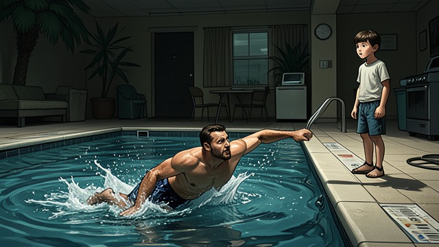 The Memory Returns from "Los renglones torcidos de Dios". A Phobia Loses Its Purpose Recognition in the water A later attack recreates the childhood sensation of falling into the pool.