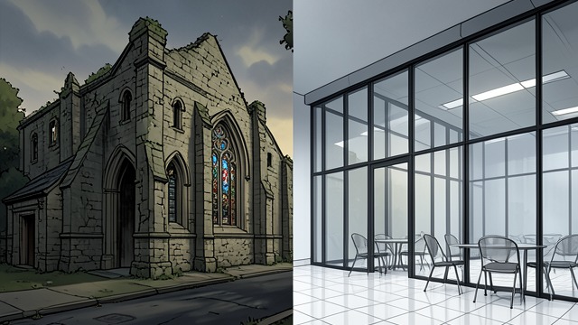 A Building of Contrasts from "Los renglones torcidos de Dios". A Monastery Turned Hospital Old walls and new wards Alice enters a former monastery whose ancient architecture surrounds modern, sometimes inelegant clinical…