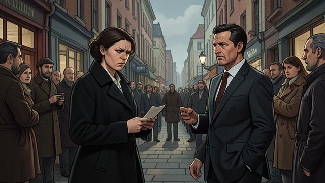 A Phrase in the Delusion from "Los renglones torcidos de Dios". “Legally Abducted” A defensive explanation Alice tells Ruipérez that her husband has legally kidnapped her.