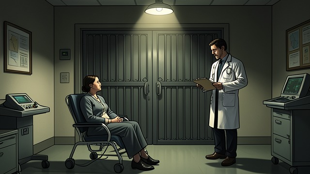 The Snare Closes from "Los renglones torcidos de Dios". Procedure Becomes Confinement A document outweighs intent The hospital relies on admission records that identify Alice as a dangerous patient.