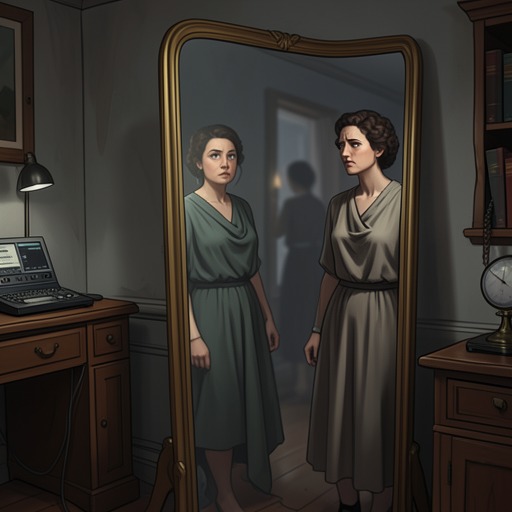 Alice’s Shifting Sense of Self from "Los renglones torcidos de Dios". Alice’s identity moves between deliberate performance, confident self-knowledge, and a growing fear that the story she tells may be true.