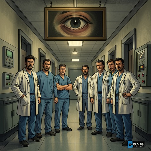 The Hospital’s Institutional Revolt from "Los renglones torcidos de Dios". Resentment over the director’s methods combines with anger over Alice’s treatment, culminating in a campaign that forces Samuel Alvar to resign.