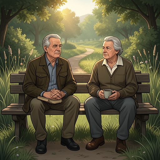 Ignacio and Alice’s Unequal Love from "Los renglones torcidos de Dios". A deep friendship between two residents brings affection and companionship, but Ignacio’s recovery reveals that their hopes for the relationship differ.