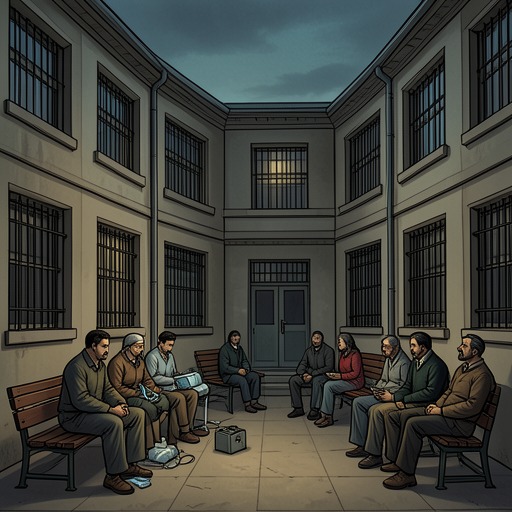 The Paradox of the Asylum’s Home from "Los renglones torcidos de Dios". The hospital is both a site of coercion and a home for people abandoned by the world, complicating any simple opposition between freedom and confinement.
