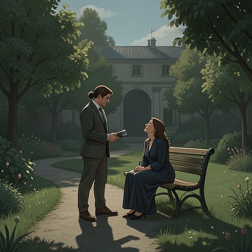 Cosme and Alice’s Mutual Recognition from "Los renglones torcidos de Dios". Alice and Cosme form a quiet bond through shared kindness, truthful care, and their understanding of people abandoned by families.