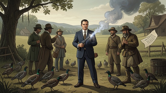 The Quail King from "A Man in Full". The Quail King Command Charlie Croker stages a lavish hunt at Turpmtine Plantation, presenting land, animals, workers, and guests as proof of his mastery.