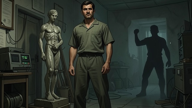 The Gardners’ Defender from "A Man in Full". The Gardners’ Defender Courage Conrad faces down an extortionist who threatens the elderly Gardners and has destroyed their figurines.