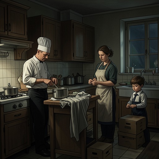 The Household and Its Workers from "A Man in Full". This thread follows the people who sustain the Croker household and Turpmtine, revealing how Charlie’s paternal self-image depends on their labor and loyalty.