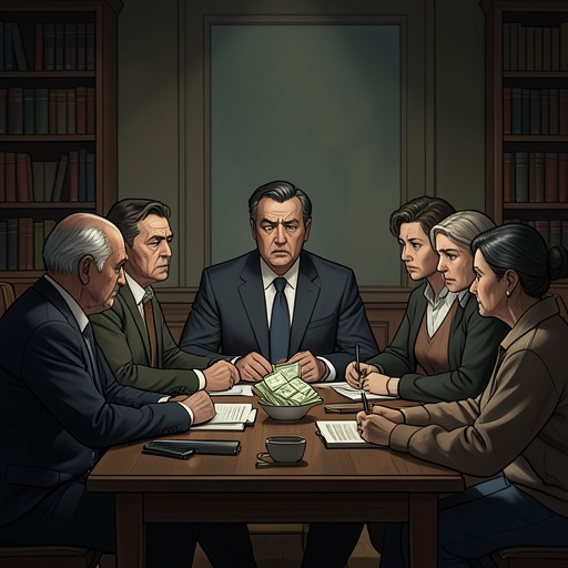 The Men Around Charlie from "A Man in Full". This thread traces the shifting relationships between Charlie Croker and the advisers, creditors, and political actors who try to define his choices.