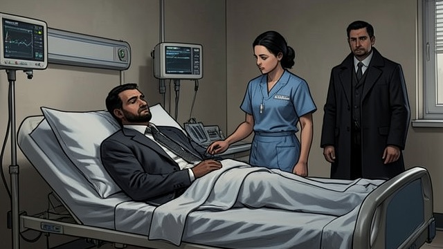 The Hospital Question from "Man on Fire". One Name First Pinta before himself When Creasy can speak, he first asks whether Pinta has been found.