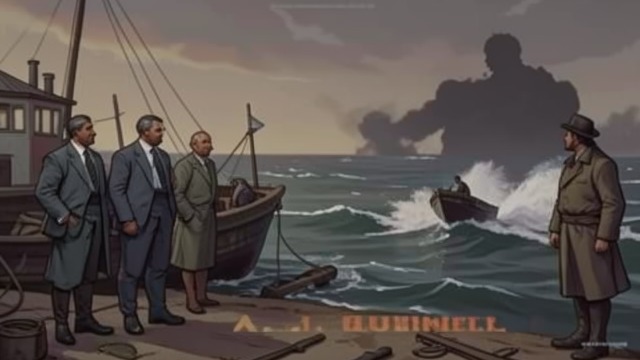 The Island as a Possible Homecoming from "Man on Fire". A Community Waits Friends at the harbor Benny, Tony, the fishermen and George keep watch in the night as a launch enters the harbor.