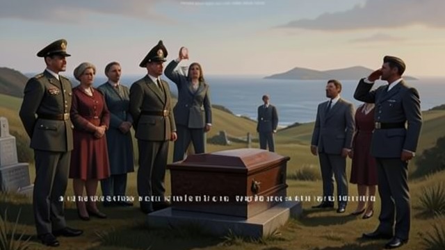 The Vigil After Death from "Man on Fire". A Bond Beyond Explanation The funeral Guido stands at Creasy’s grave with family and friends, watching the coffin descend.