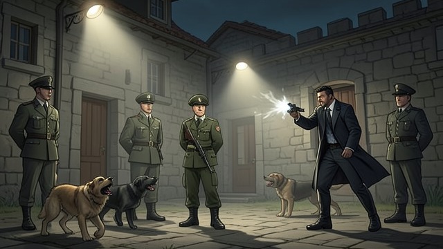 The Palermo Stronghold from "Man on Fire". The Last Link A fortified target Cantarella responds to the killings by reinforcing Villa Colacci, clearing nearby buildings and ordering floodlights, patrols…