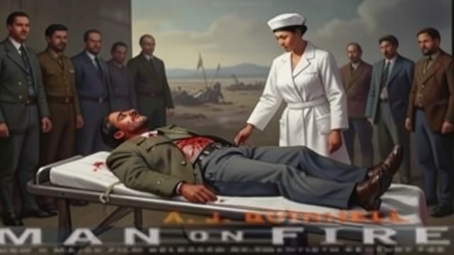 A Finished but Mortal Task from "Man on Fire". The Cost of Completion The final fight Creasy reaches Cantarella and kills him, but suffers catastrophic injuries as the remaining guards fire.