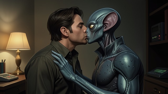 Forbidden Desire from "Pleasure". Forbidden Desire Mutual Attraction Their physical closeness becomes an intense kiss, despite Sagan’s priestly vows and their different species.