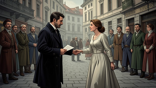 A Shared Announcement from "Pleasure". A Shared Announcement Public Support Tristan announces Malaya’s engagement and helps present Guin as her chosen partner.