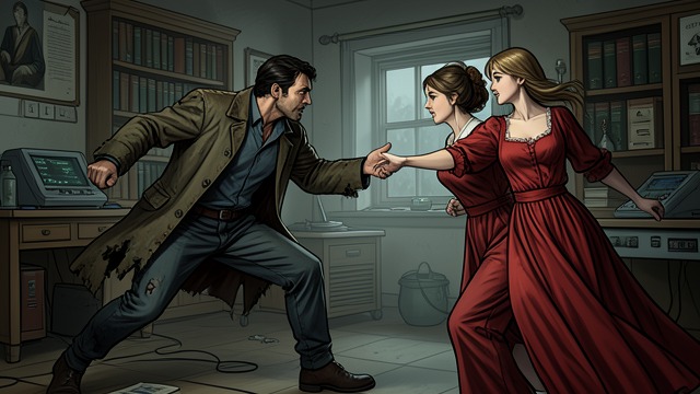 A Mistaken Accusation from "Pleasure". A Mistaken Accusation Public Assault Guin attacks Helene and Angelique, believing one of them is Acadian.