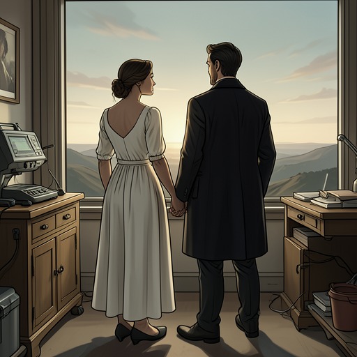 Valera and Sagan’s Bond from "Pleasure". This flow follows Valera and Sagan from frightened caretaker and guarded stranger to lovers choosing a shared purpose.