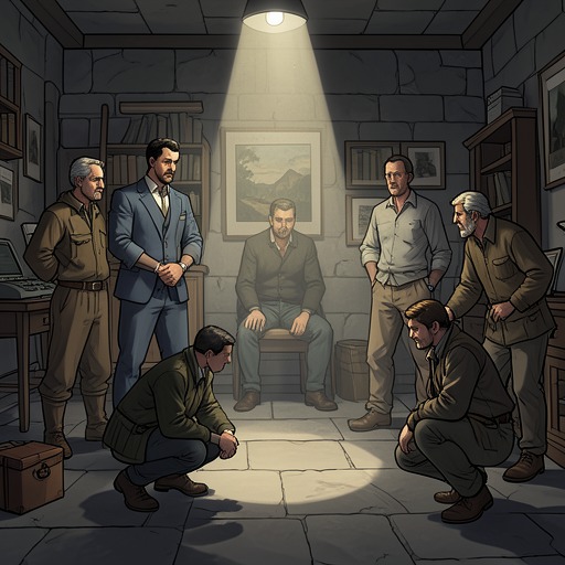 From Secrecy to Exposure from "Pleasure". This flow tracks how hidden identities and limited evidence give way to open confrontation and consequences in Acadian’s campaign.
