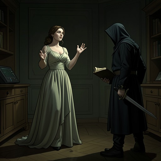 Atonement Versus Vengeance from "Pleasure". This flow compares Sanctuary’s ideal of repentance with the retaliatory violence that threatens to overwhelm it.