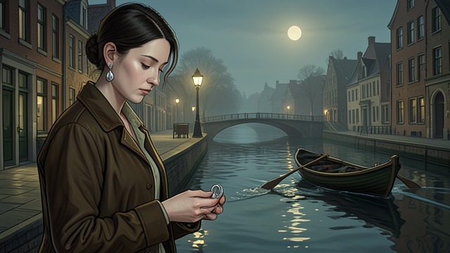 Letting the Earrings Go from "Midwinter Break". A Final Disposal A painful choice Stella tells Gerry she cannot bear to keep the earrings because they will recall the misunderstanding.