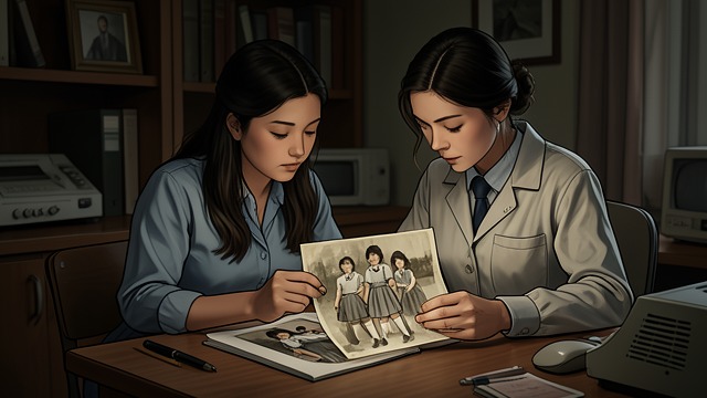 The Girls in the Photograph from "Midwinter Break". A Shared Childhood Familiar clothing Stella studies a photograph of Anne among school friends and recognizes the dresses, socks, and fashions of a childhood…