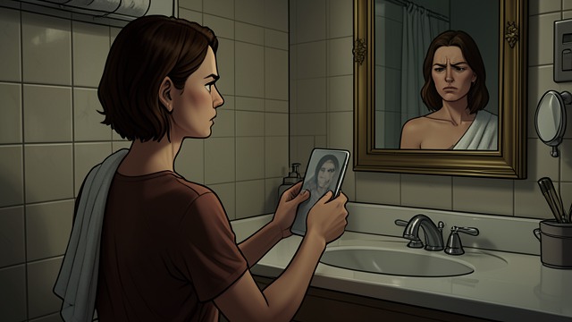 Rehearsing the Words from "Midwinter Break". A Decision Practiced A private rehearsal During her bath, Stella rehearses different ways of telling Gerry she may leave.