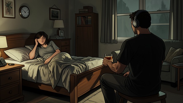 A Night of Separate Worlds from "Midwinter Break". Separate Worlds Private routines Stella prepares for bed, exhausted by the small demands of daily life.