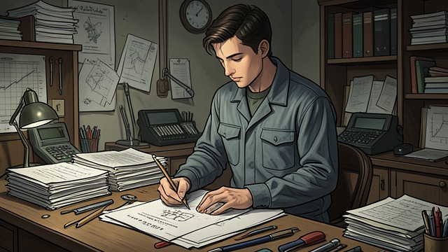 An Unplanned Profession from "Midwinter Break". The Architect Emerges A chance opening After leaving school without a clear plan, Gerry accepts a summer job in an architect’s office.