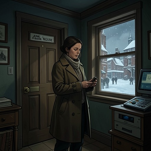 The Earring Offering from "Midwinter Break". This flow follows Stella’s attempt to express solidarity at the Anne Frank House and her changing understanding of what her gesture means.